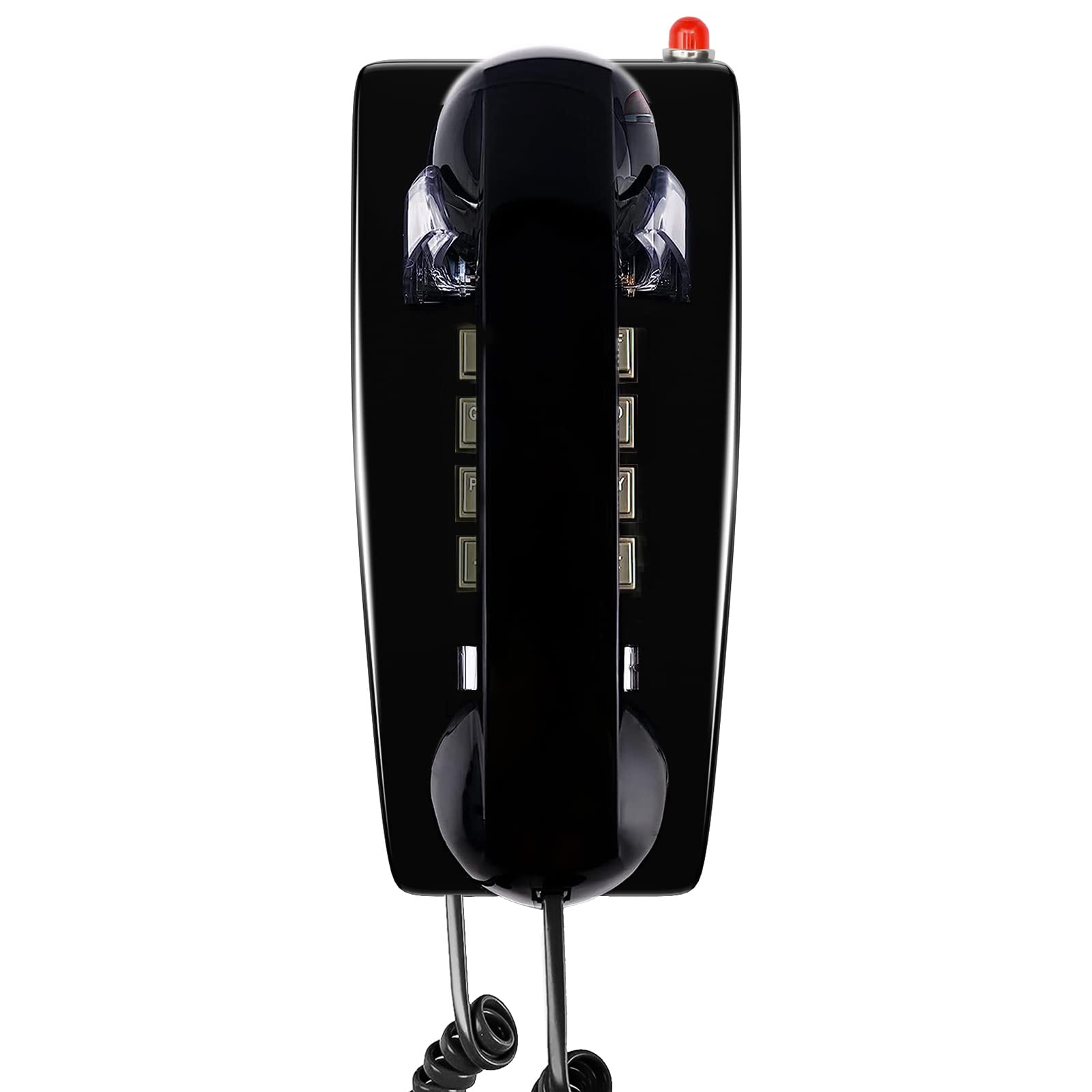 Retro Wall Phones For Landline With Mechanical Ringing Classic Corded Wall Mounted Telephone With Indicator Waterproof Old Style