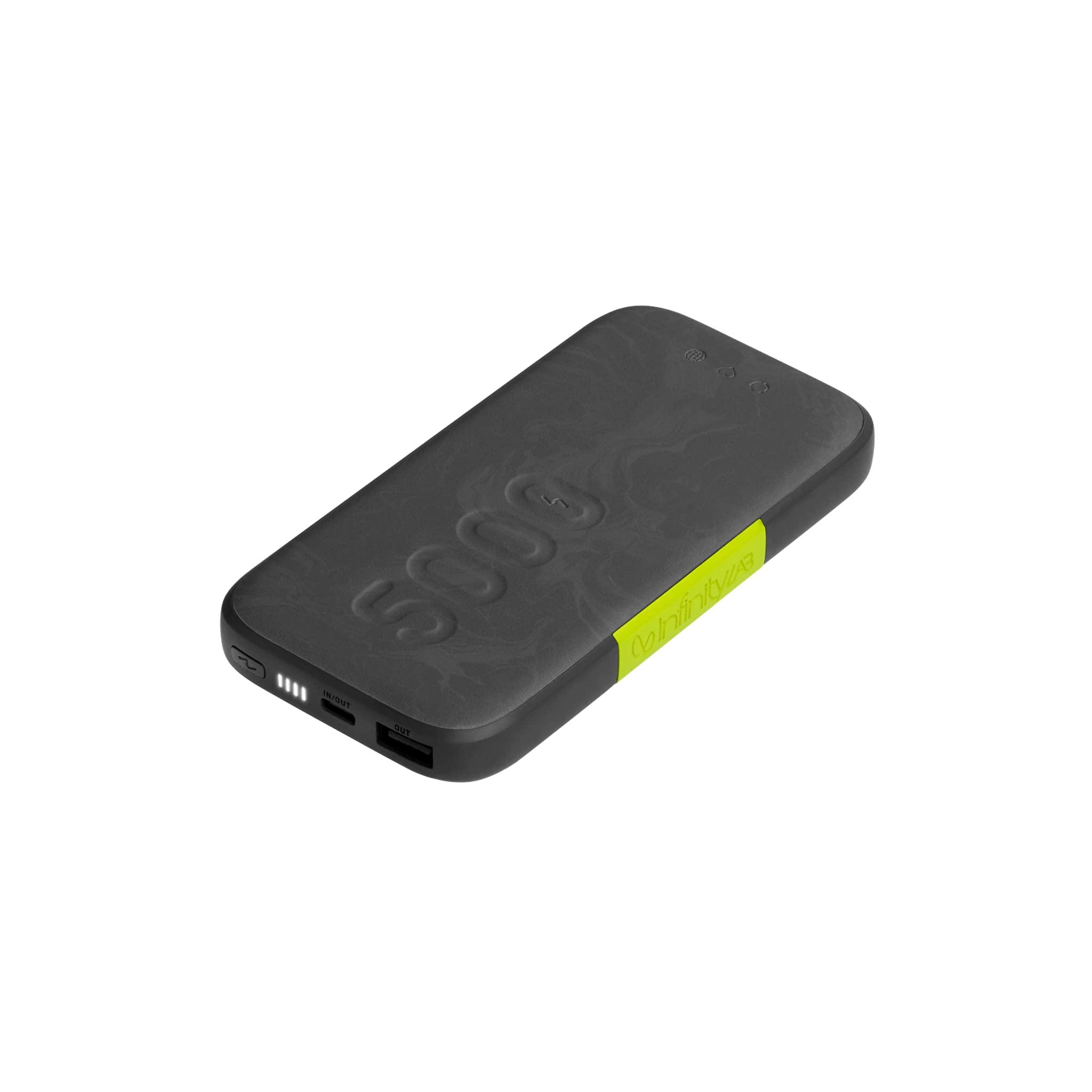 Infinitylab Instantgo 5000   5000Mah Wireless Power Bank  Black