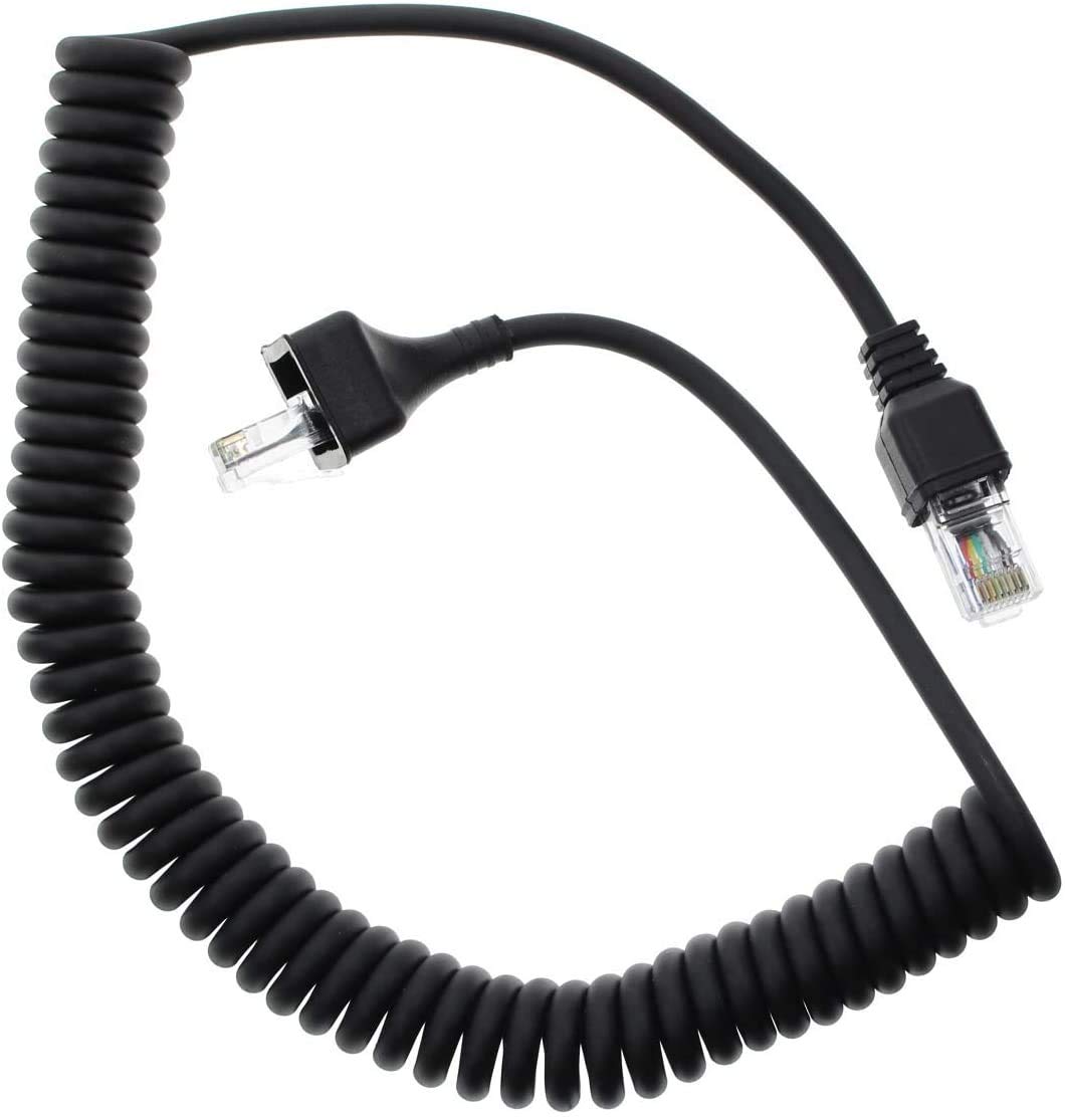 8 Pin Rj 45 Microphone Cable Mic Cord Replacement For Kenwood Mobile Radio Amm300 K30 Kmc 30 Kmc 32 Kmc 35 Tk 7100 Tk 760 Tk 768