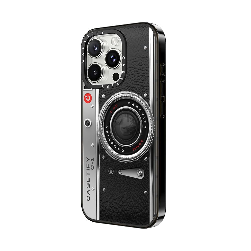 Casetify Compact Case For Iphone 16 Pro Max [Lightweight / 4 Ft. 2X Military Grade Drop Protection/Slim]   Camera Case   Classic