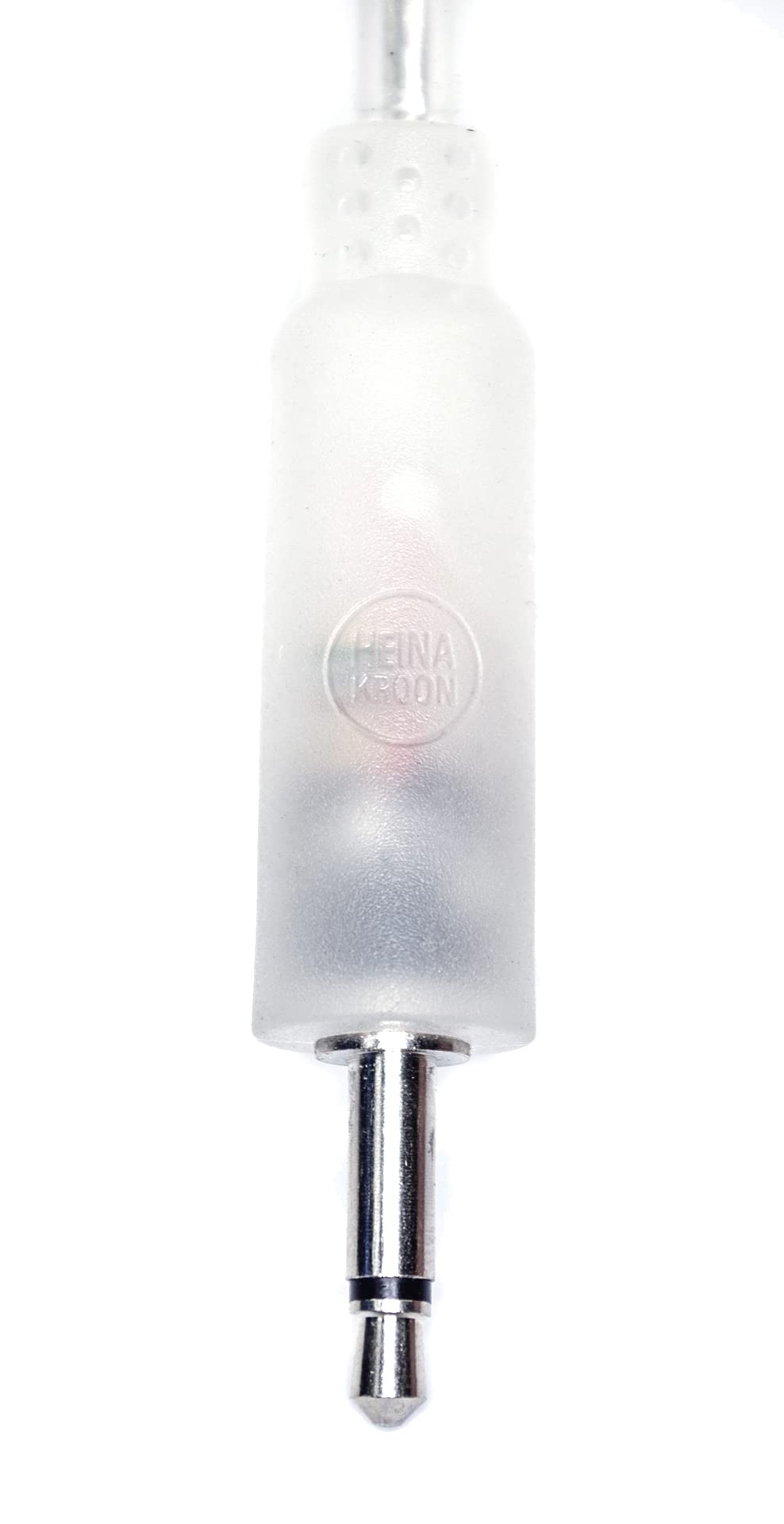 Heinakroon Led Cv Patch Cables Eurorack Modular Test Leads, 5 Pack (23.6), Transparent