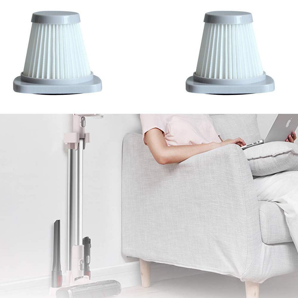 Acxico 2Pcs Vacuum Cleaner Hepa Filter Replacement Accessory For Midea Sc861 Sc861A