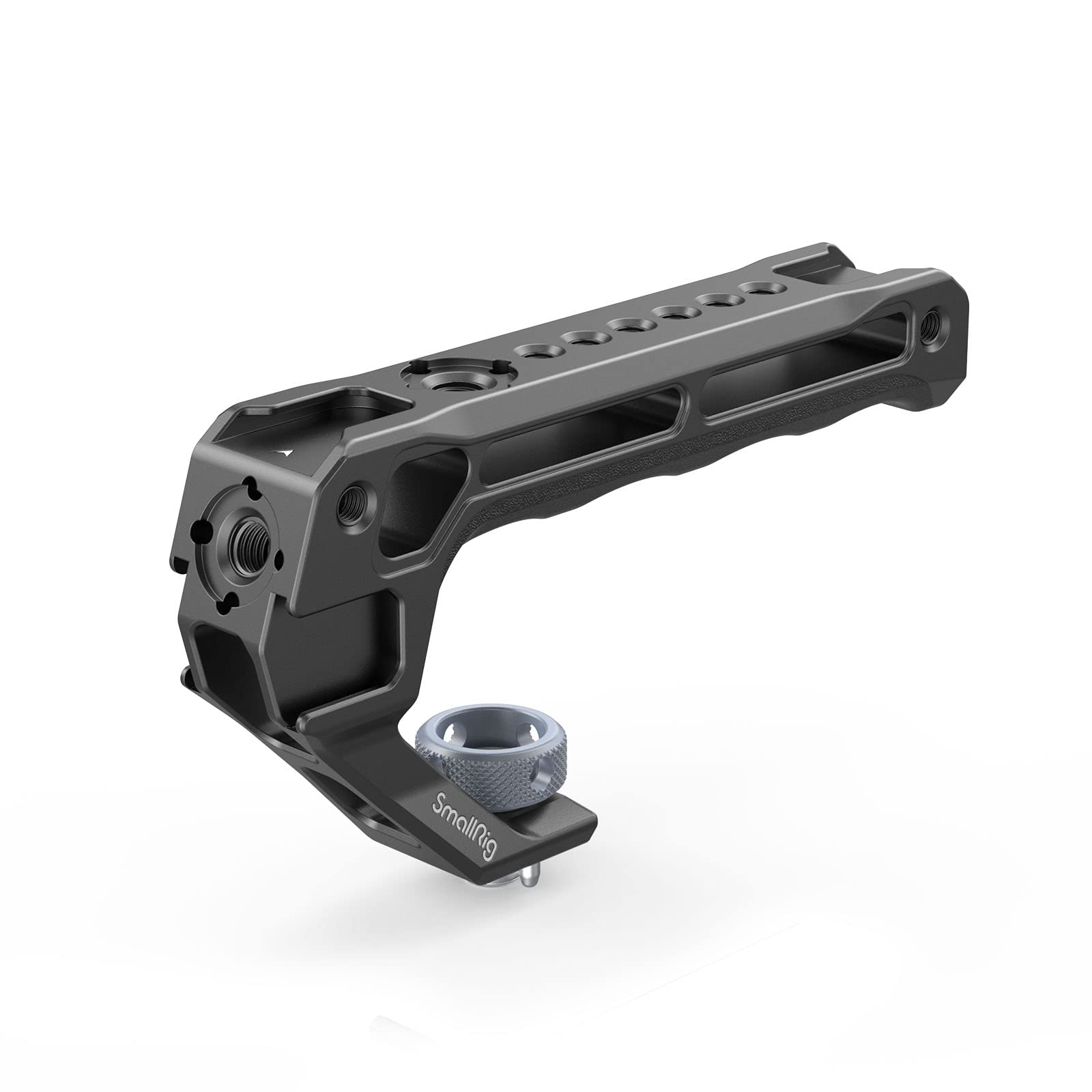SmallRig Top Handle with 3/8-16 Locating Pins for ARRI Grip for Camera Cage, Universal Video Rig with 5 Cold Shoe Adapters to Mo