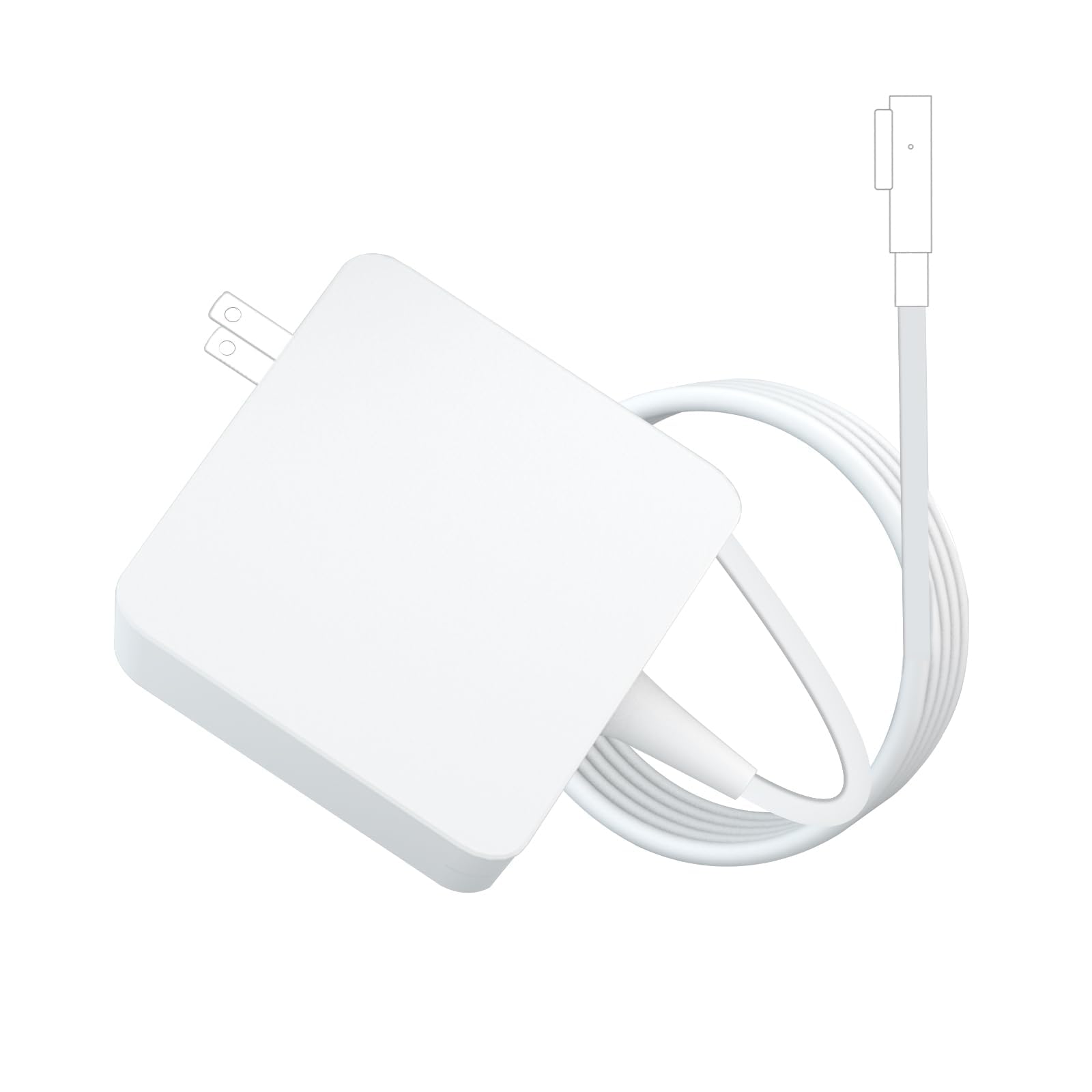 Macbook Pro Charger,Replacement 85W Power Adapter L Tip For 15  And 17 Inch Macbook Pro Before Mid 2012 Models Compatible With M