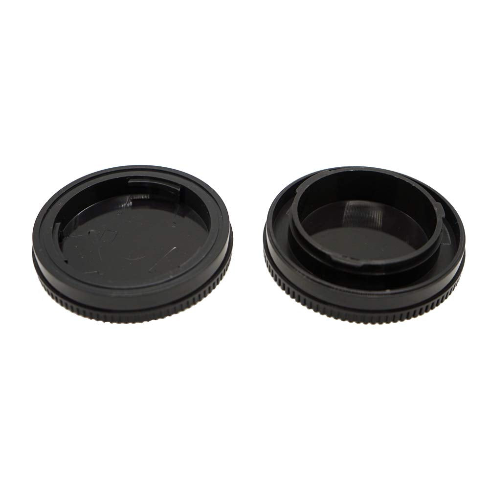 Camera Body Cap + Rear Lens Cap Cover Compatible For Sony E Mount Fit A7Iv A7Riv A7Riii A7Rii A7Iii A7Ii A7 A7C A7S A6600 A6500