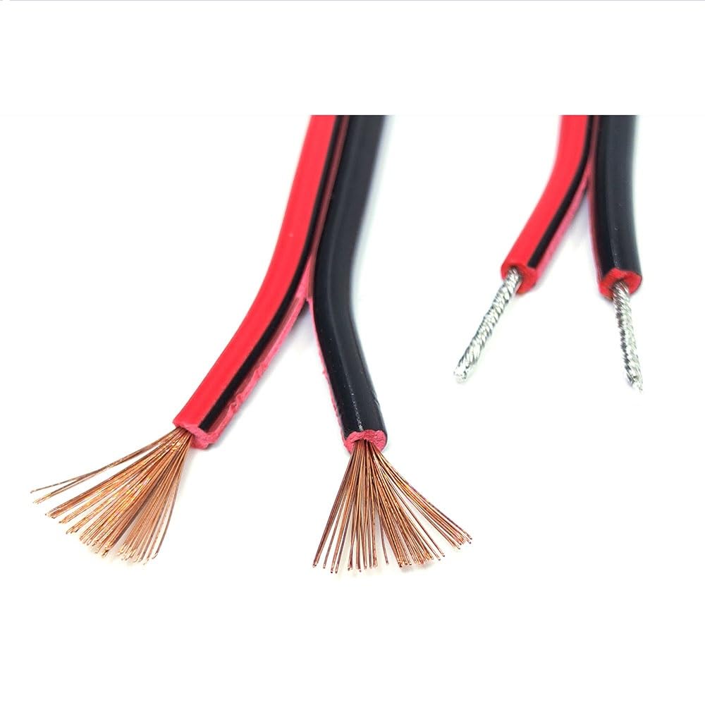 Adapter Cable From Speaker Wires To Rca Plug   Rca Plug Cable   Rca Plug Adapter, Speaker Wire With Rca Males   Black/Red