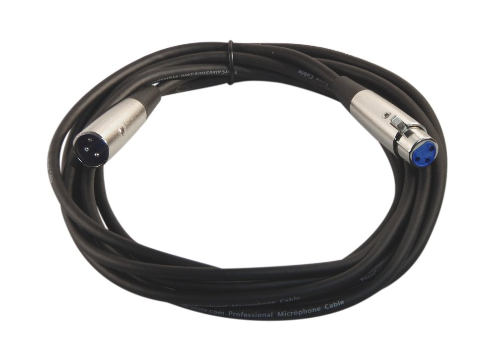 Your Cable Store 15 Foot Xlr 3 Pin Male/Female Microphone Cable