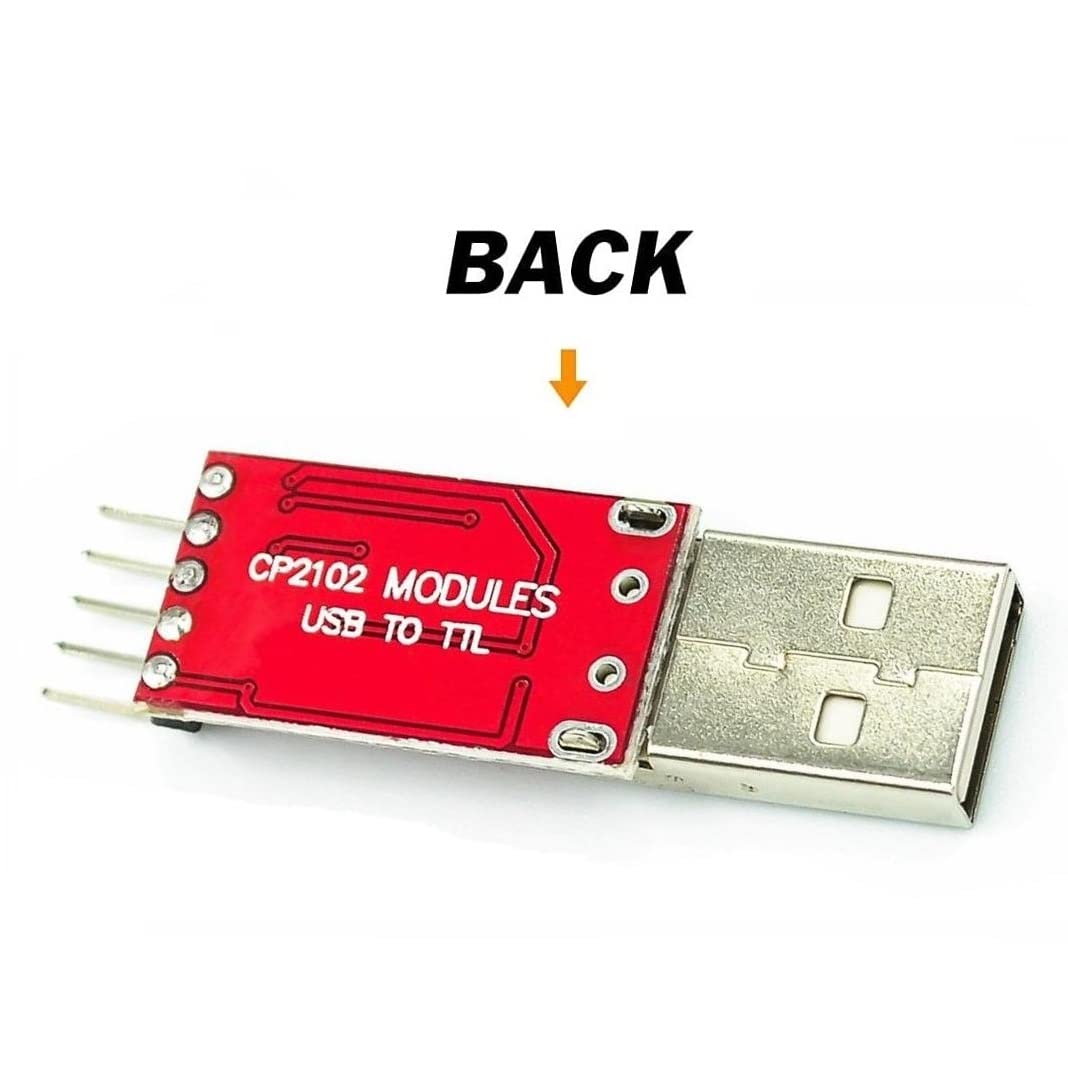 Wwzmdib Mini Usb 2.0 To Ttl Converter Serial Adapter 3.3V 5V Compatible With Cp2102 Chip Uart Programming