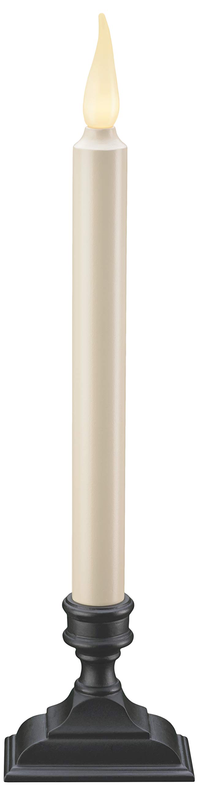 Xodus Innovations Fpc1650 4 Battery Operated Flameless 12 Inch Taper Candle And Base With 3D Warm White Flickering Flame And 6 H