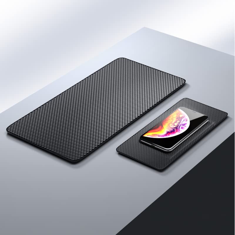 Thtrht 2 Pack Car Dashboard Non Slip Mat Sticky Grip Pad Magic Gripping Nano Pu Gel Front Dash Mounting Holder For Phone Radar D