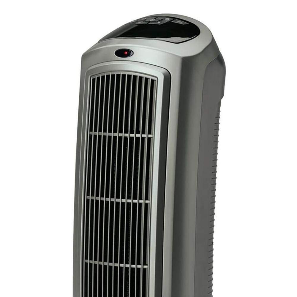 Lasko 1500W Portable Oscillating Ceramic Heater Tower W/Digital Display, 2 Pack