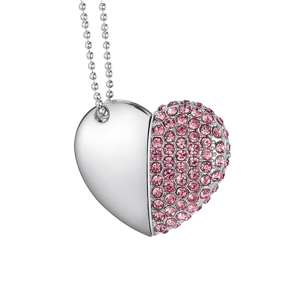 Garrulax Usb Flash Drive, 8Gb / 16Gb / 32Gb / 64Gb Usb2.0 Usb Memory Stick Date Storage Pendrive Thumb Drives(32Gb,Pink)