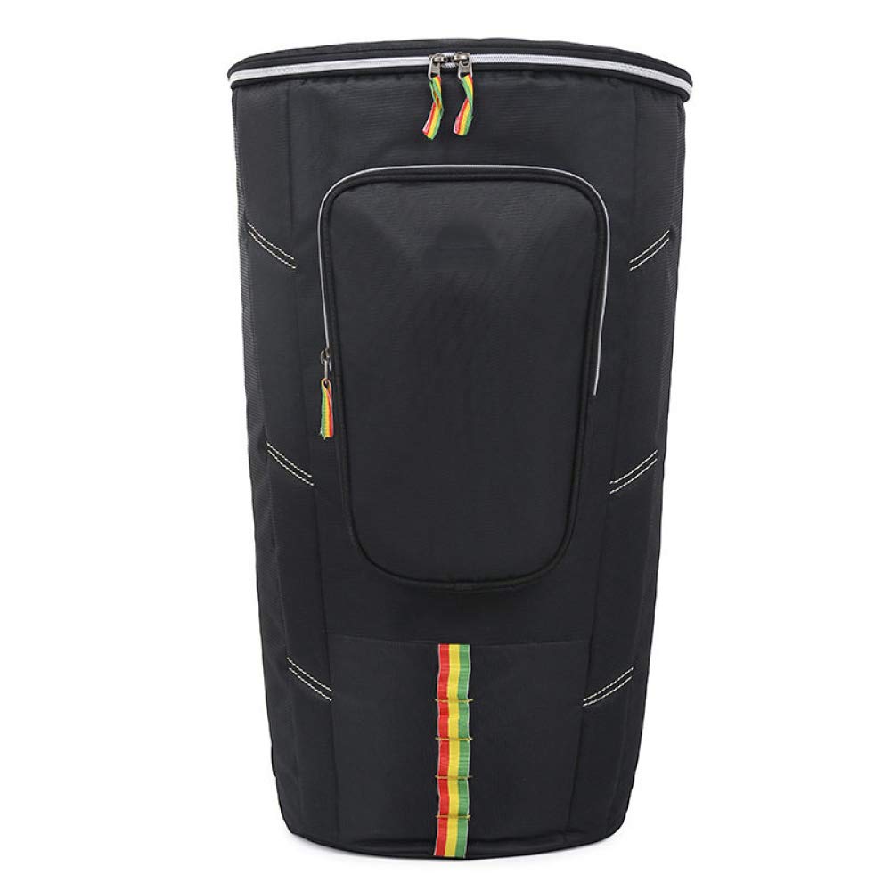 LEBEE African Percussion Drum Bags Suitable for 10/12/13 Inch Drum with Waterproof Oxford Djembe Drum Storage Case with Adjustab