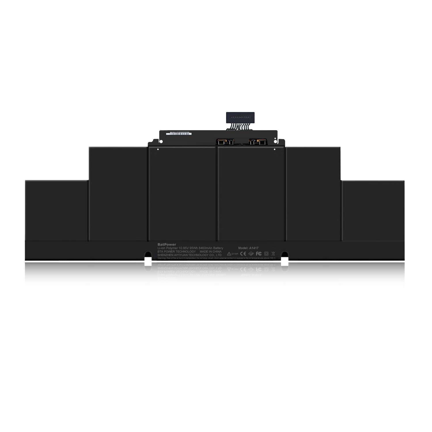 Batpower A1417 Replacement Laptop Battery For Apple Mid 2012 Early 2013 Macbook Pro 15 Inch Retina A1398 Emc 2512 Emc 2673 Batte