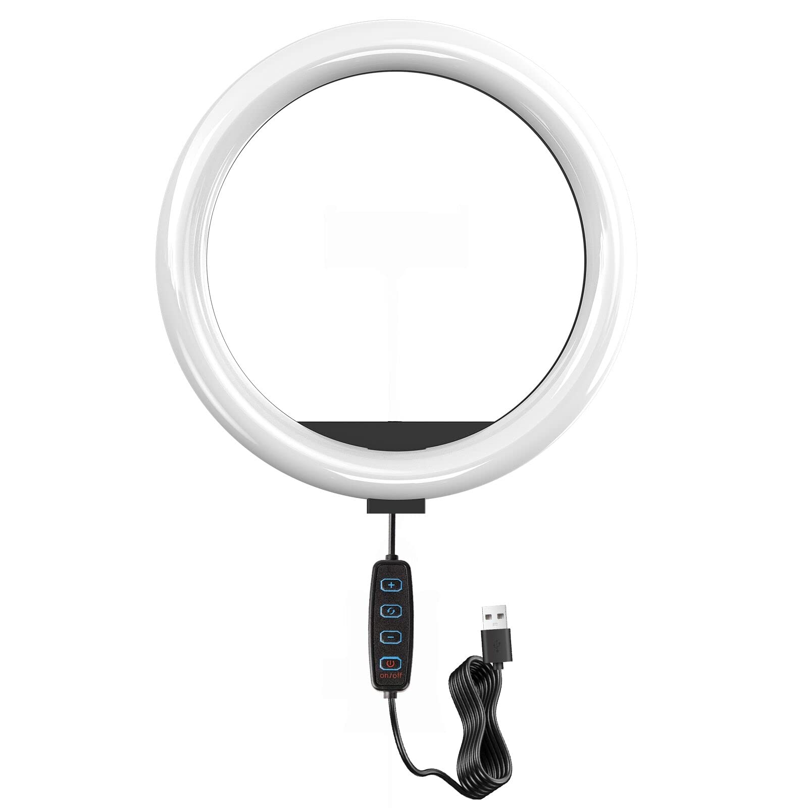 Led Ring Light 14'' 360 Photo Booth Accessories,For Live Streaming & Youtube Video, Dimmable Desk Makeup Ring Light For Photogra