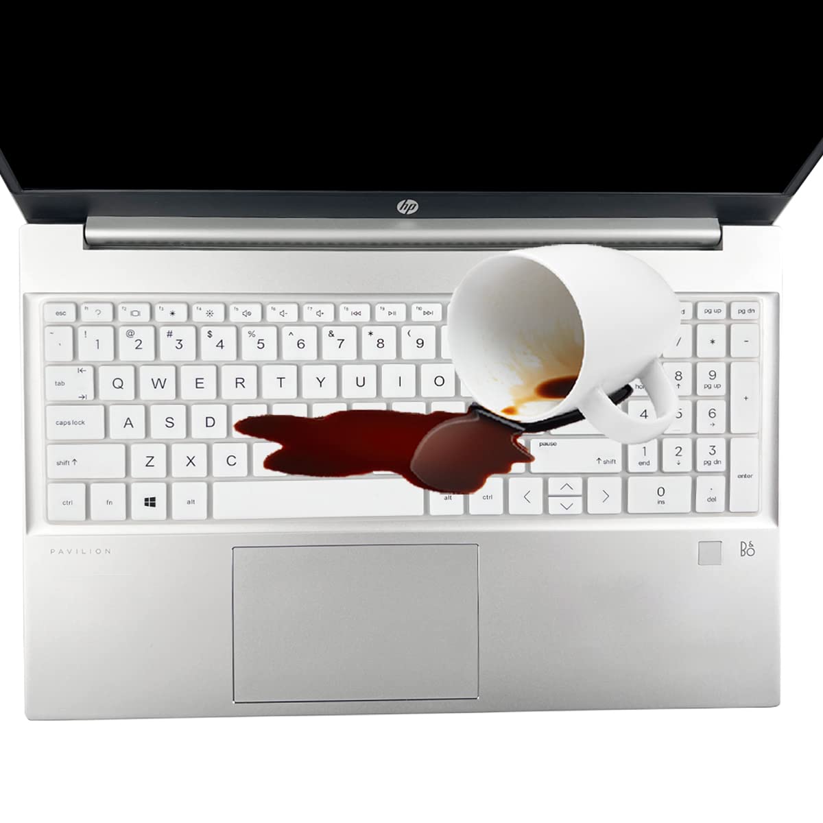 Keyboard Cover For Hp Laptop 17 Cn 17 Cp 17Z Cp000/Cp200 17 Cn3033Cl 17 Cp2124Od 17 Cp3035Cl 17 Cp2124Od 17 Cp0035Cl 17 Cp0056 C