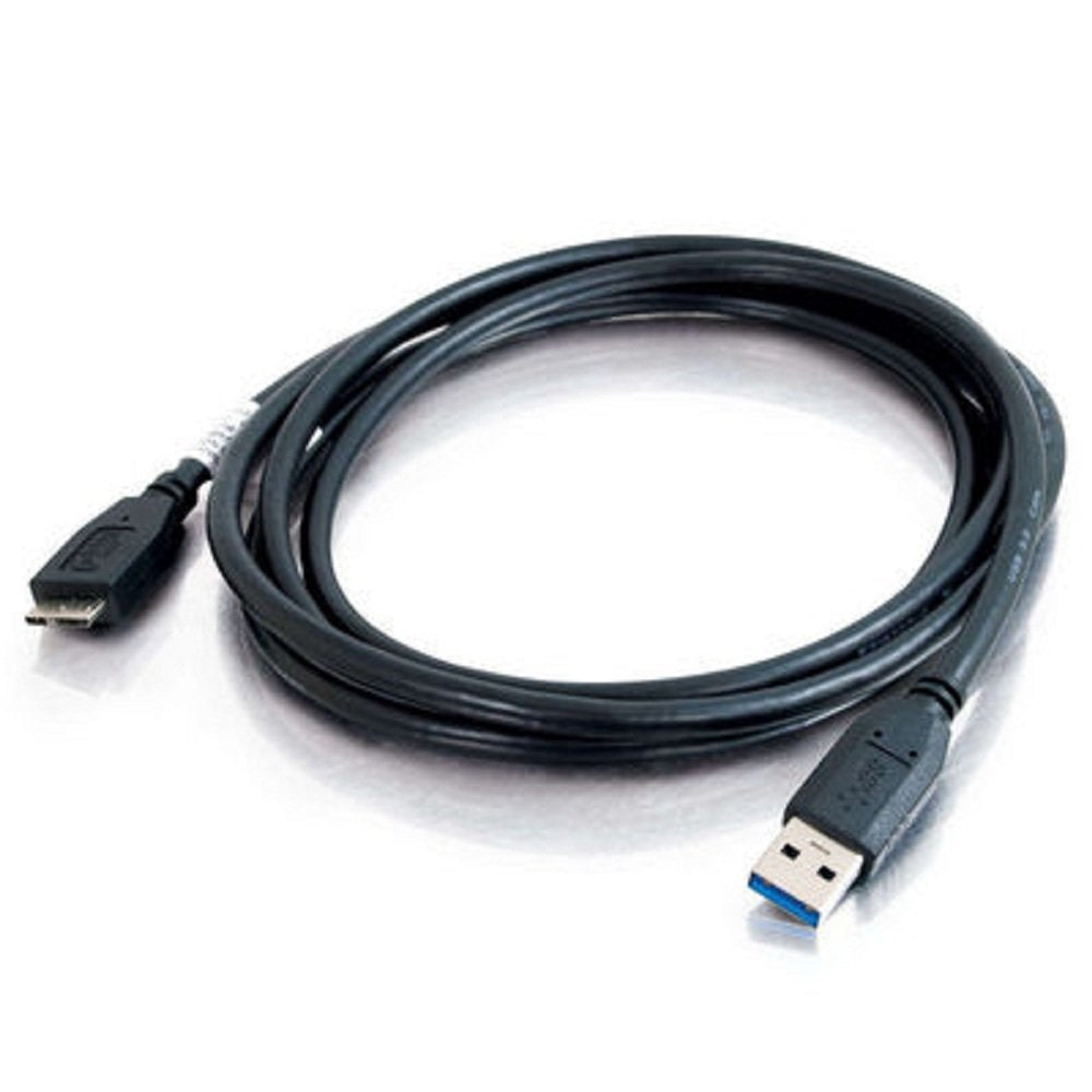 C2G Usb Cable, Usb 3.0 Cable, Usb A To Mirco Usb B Cable, 9.84 Feet (3 Meters), Black, Cables To Go 54178