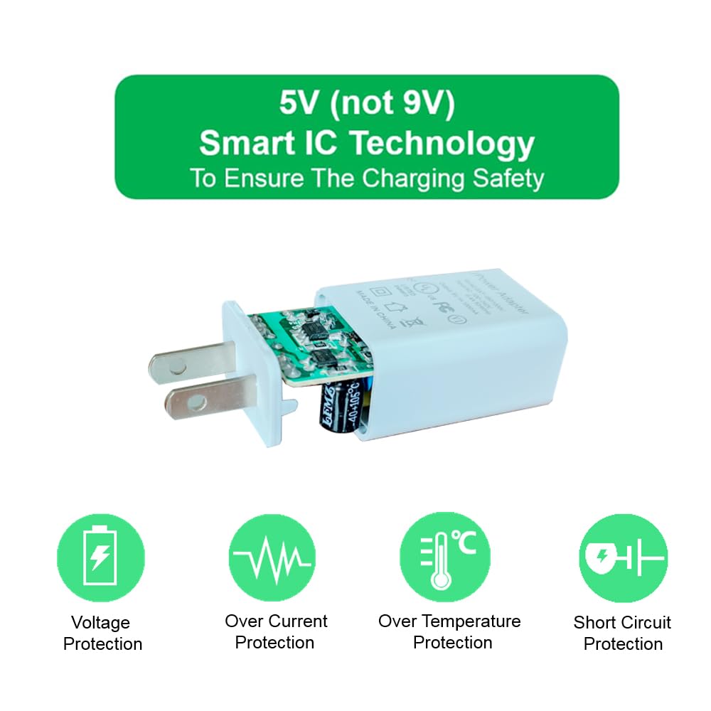 26Ft Power Adapter And Cable For Ring Camera, Ring Stick Up Cam Battery, Ring Spotlight Cam Battery/Pro/Plus, Blink Outdoor 4 (4