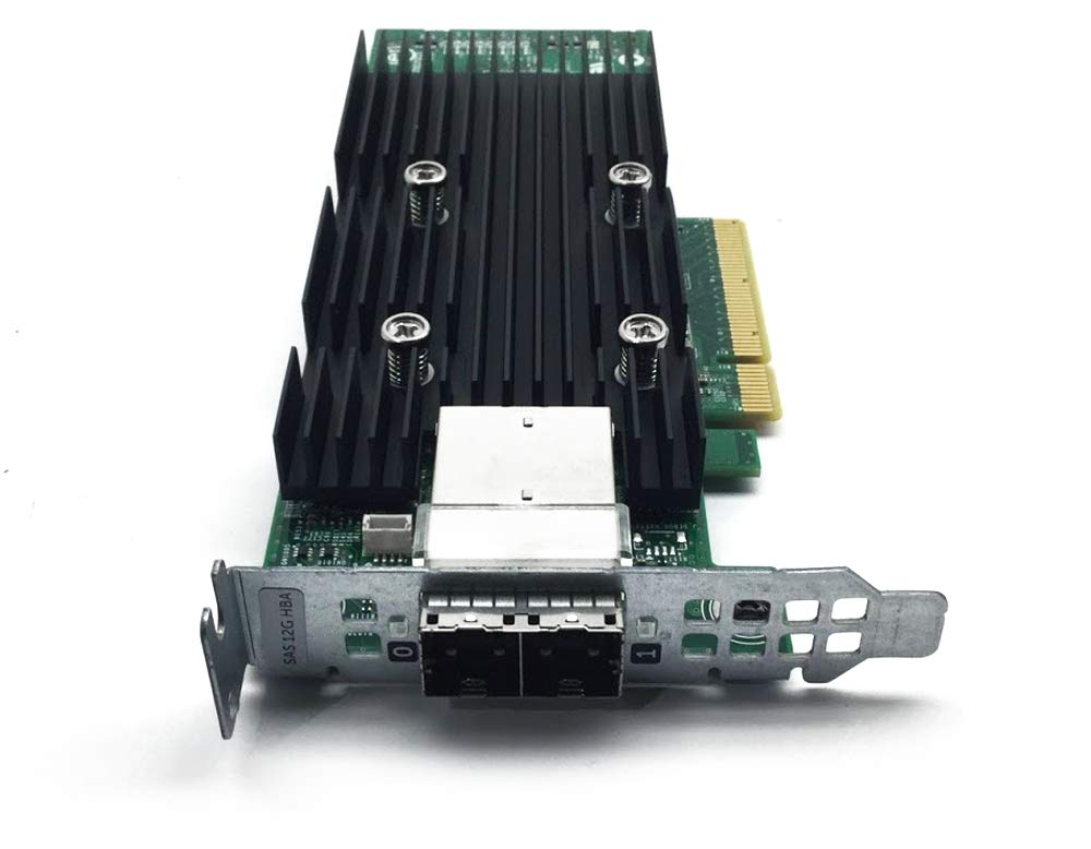 Dell 0T93Gd 12G Sas Hba Low Profile Dual Port Host Bus Adapter D/Pn: T93Gd