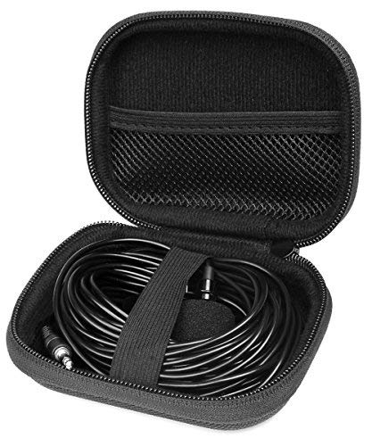 Lavalier Microphone Case for Sony ECMAW4; MAONO Lavalier Microphone, MAONO AU404; FerBuee; RockDaMic; DGFAN CYJ2200; Shure MVL; 