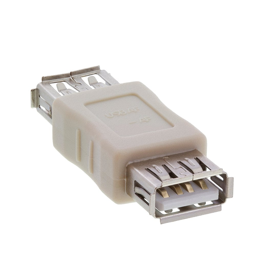 Cmple - Usb 2.0 Adapter Usb A Female To Female Extension Connector, Usb Female To Female Coupler, Usb Type-A To Usb Type-A Femal