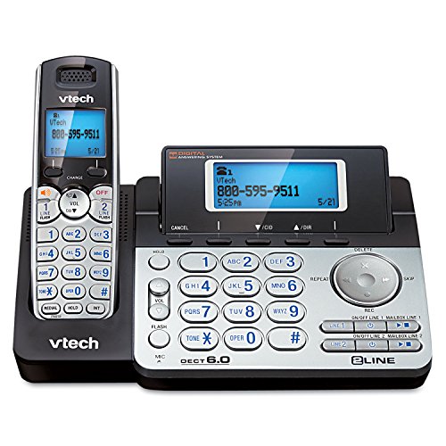 Wmu Vtech Ds6151 Two Line Expandable Cordless Phone With Answering System