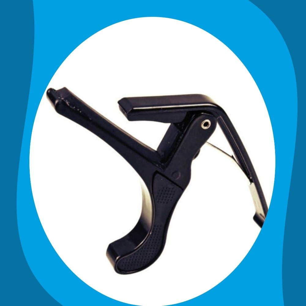 Pennycreek Guitar Capo Black With Made Up Material (Limited Period Offer)