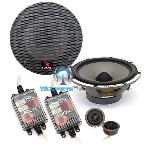 Focal P165 V15 6.5'' 140 Watts 2 Way Component Speakers System