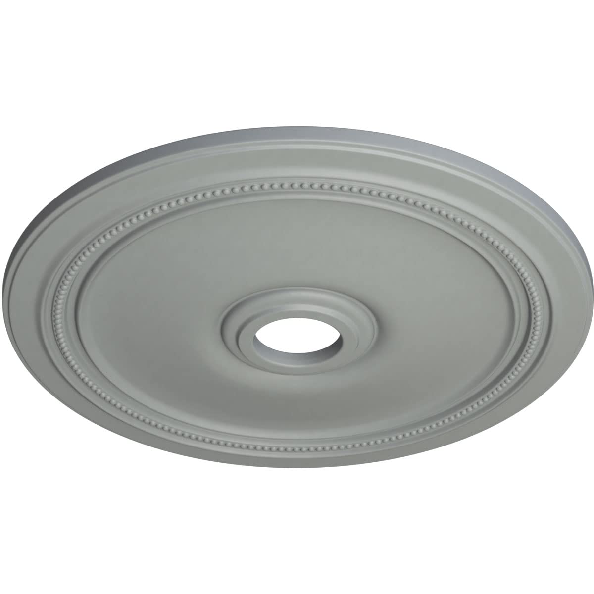 Ekena Millwork Cm24Di Diane Ceiling Medallion, 24''Od X 3 5/8''Id X 1 1/4''P, Factory Primed