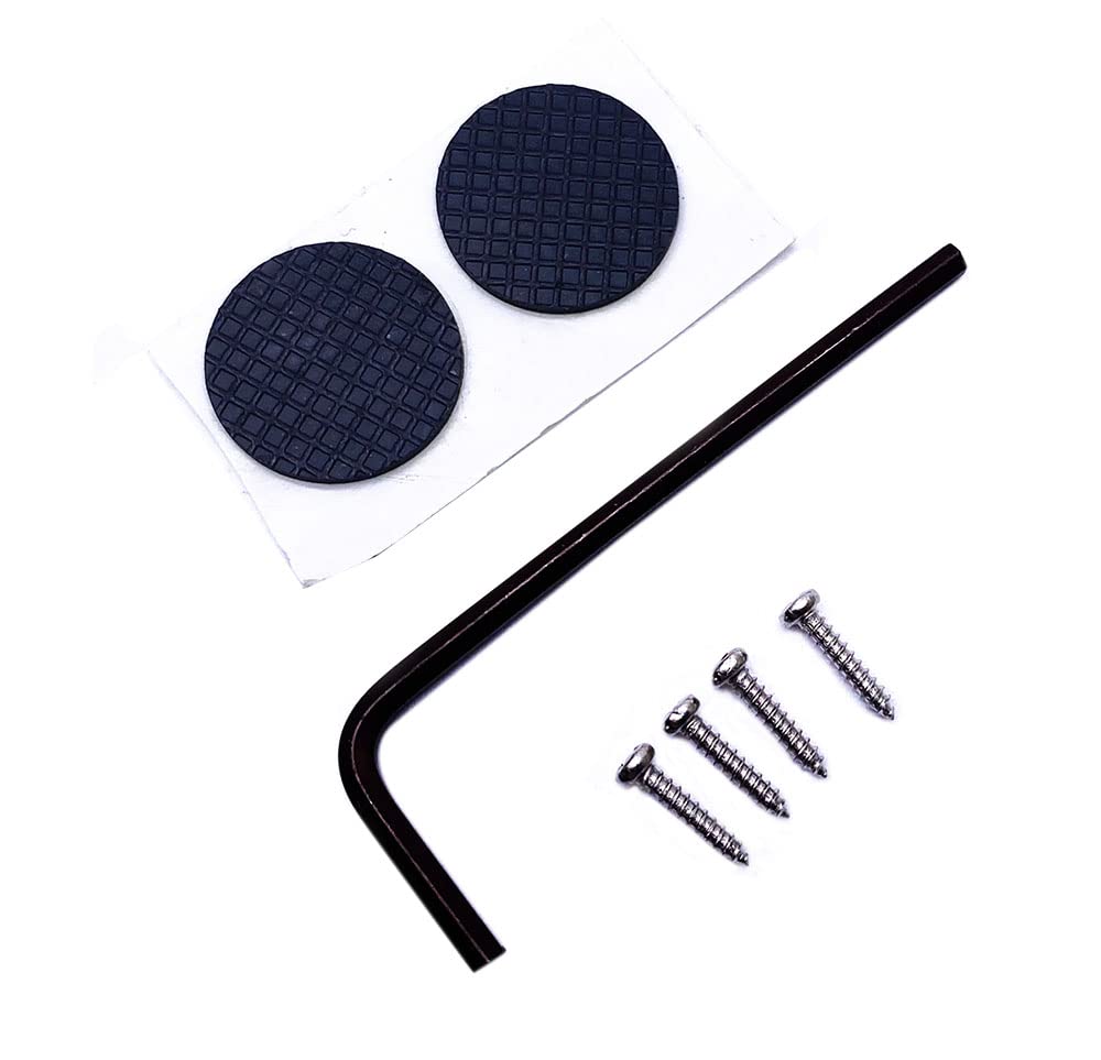 Tuoren Dual Brass Rod Tremolo Stabilizer Stopper Kit Compatible With Floyd Rose And Other Floating Guitar Bridge Tremolo Bridge