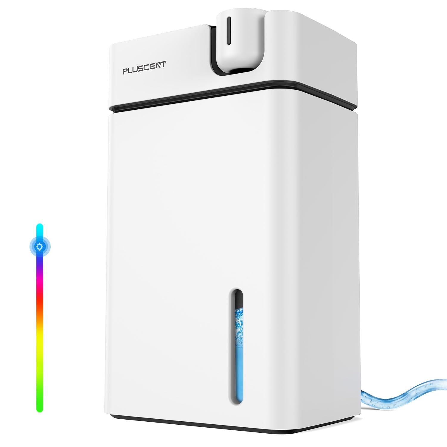 Dehumidifier, Pluscent Dehumidifiers For Home With Drain Hose, 1000 Sq.Ft Dehumidifier For Basement Bathroom Bedroom And Closet,