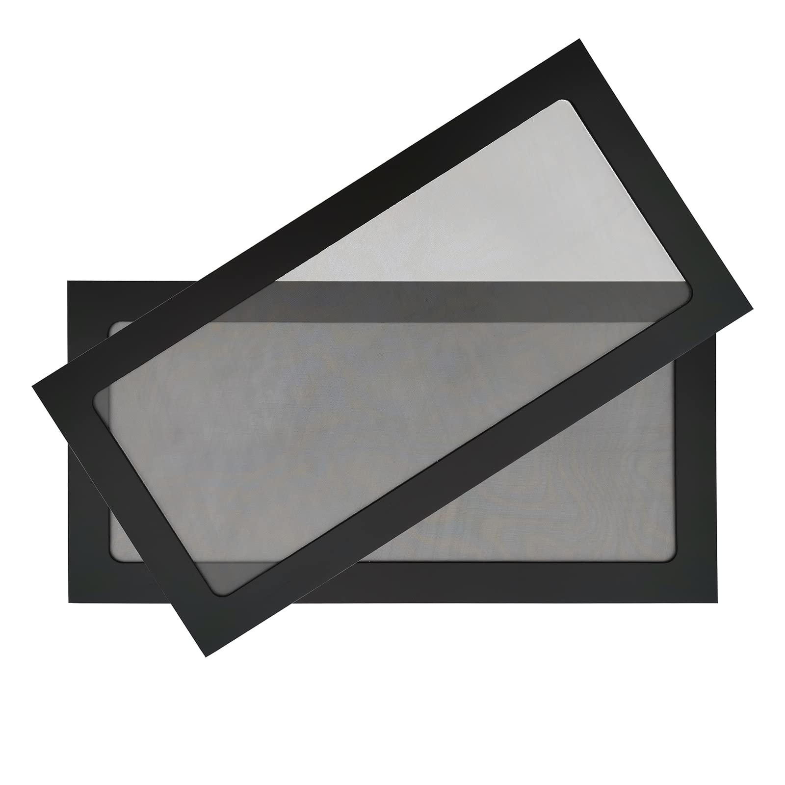 120 X 240Mm Desktop Computer Case Fan Dust Filter With Magnet, Ultra Fine Nylon Mesh, Upgrade Smooth Airflow, Black Color   2 Pa