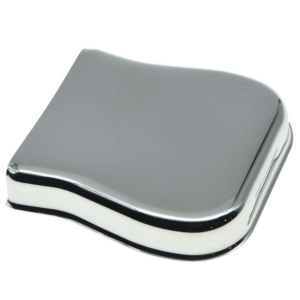 Kaish Vintage Ashtray Style Tele Bridge Cover Bridge Protector For Vintage Telecaster Chrome