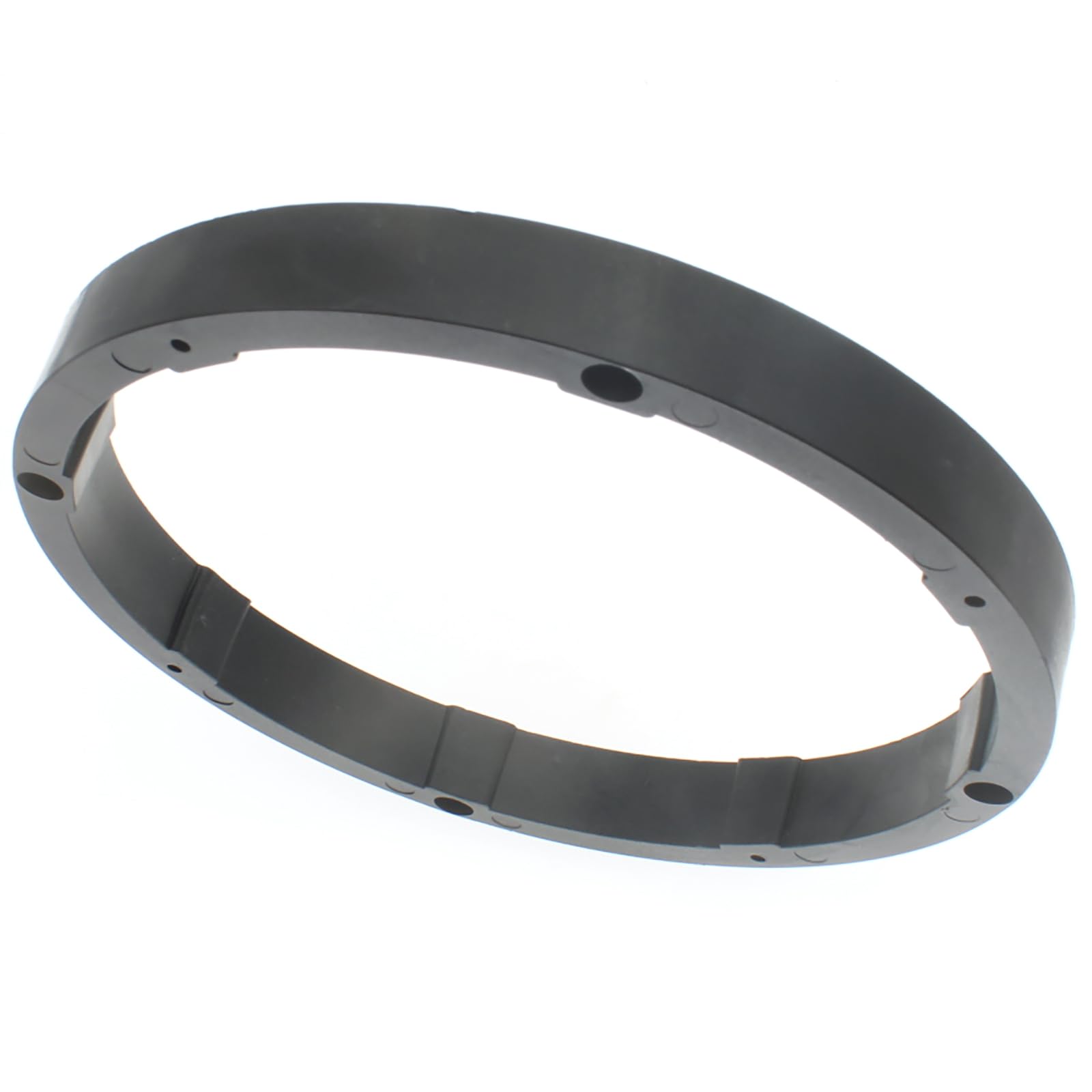 Fdxgyh 2 Pcs 6.5 Inch Auto Car Universal Fit Abs Solid Speaker Spacers Car Stereo Speaker Spacer Adaptor Ring Mounting Bracket (