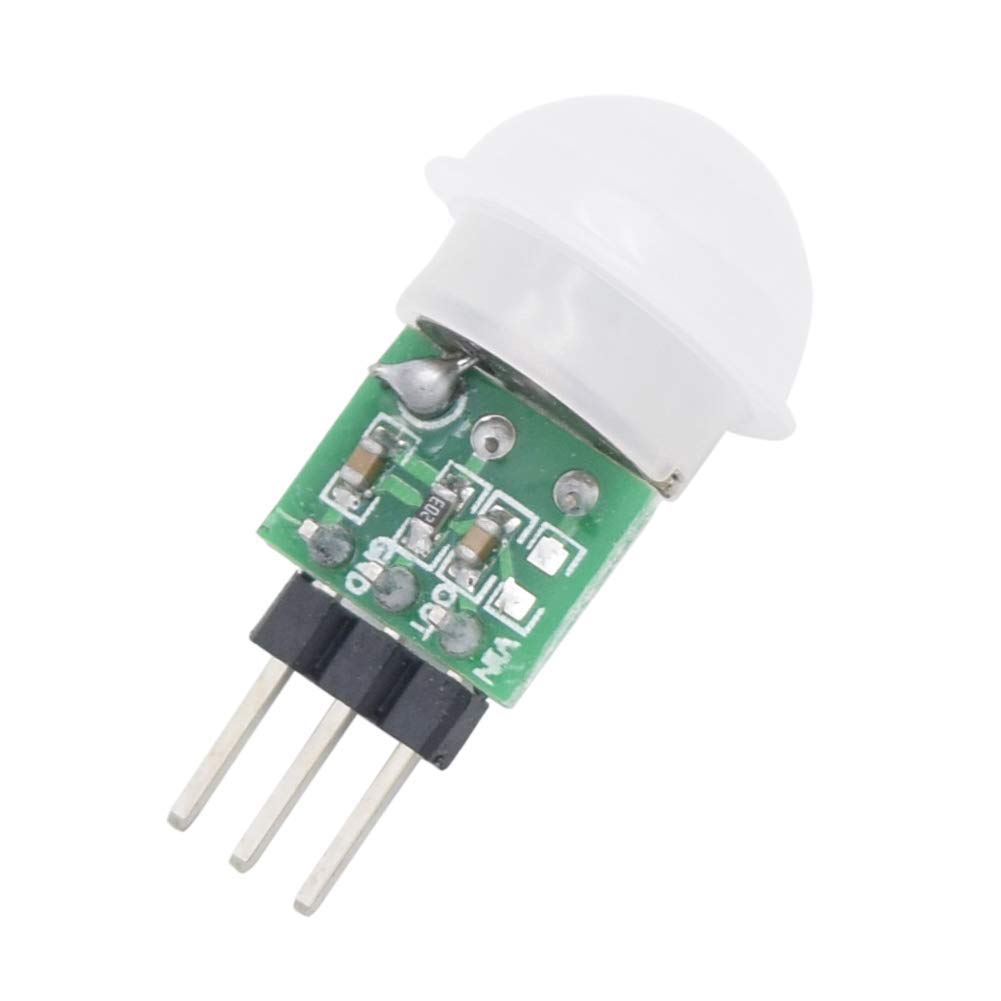 Hiletgo 3Pcs Am312 Mini Pyroelectric Pir Human Sensor Module Pir Infrared Ir Sensor Body Manual Motion Infrared Ir Detector