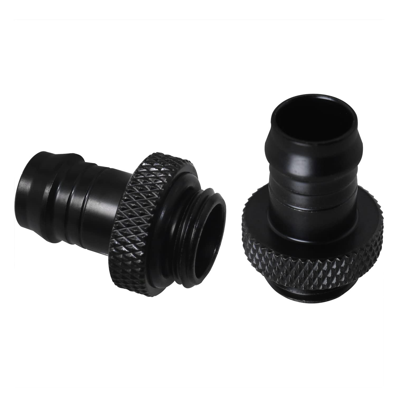 G1/4'' To 3/8'' Barb Fitting Zzlzx 2Pcs G1/4'' To 3/8'' Soft Tubing Barb Extender Connector For Computer Water Cooling System, B