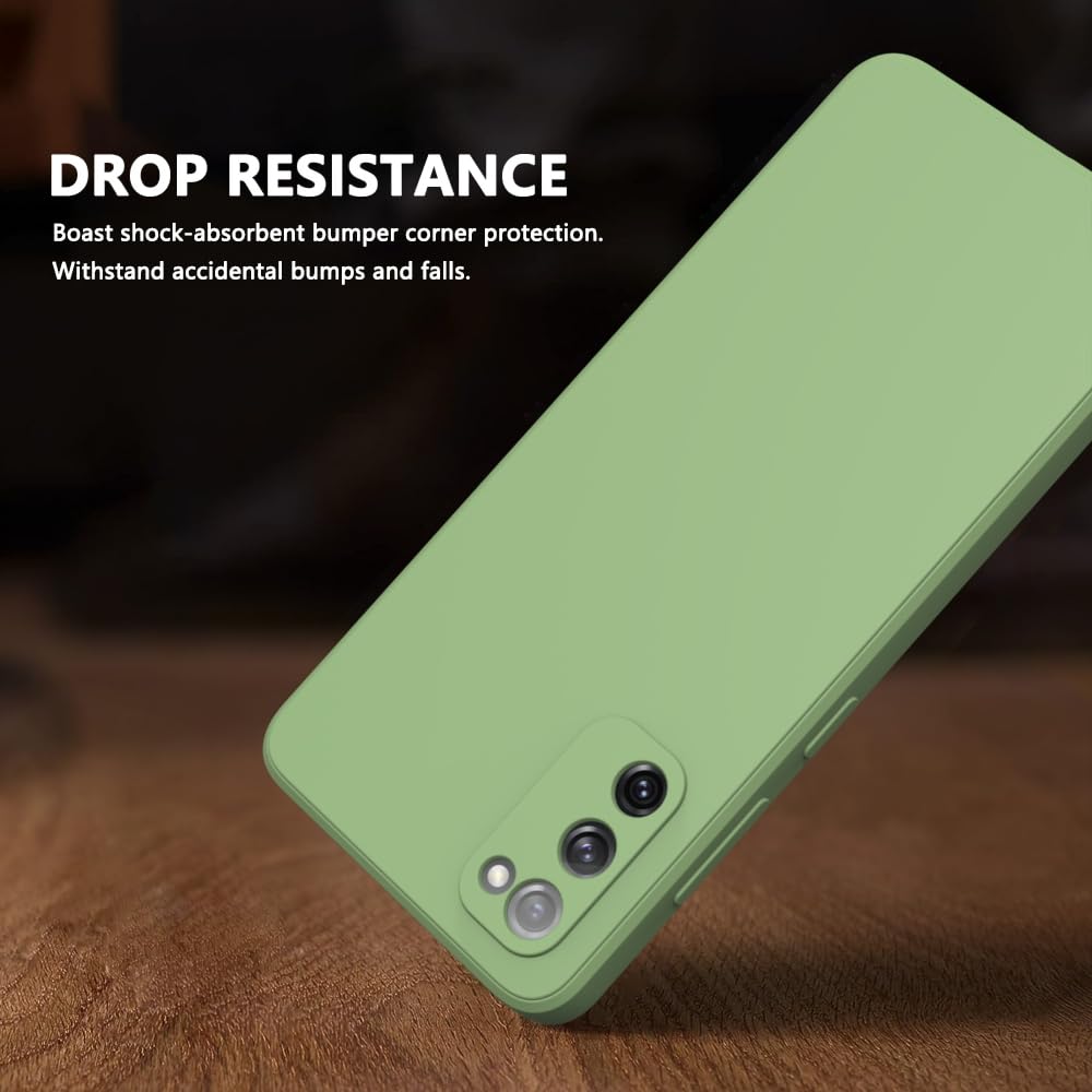 Wogroo For Samsung Galaxy S20 Fe Case Green, Scratch Resistant With Soft Touch, Slim Thin Phone Cover For Samsung Galaxy S20 Fe