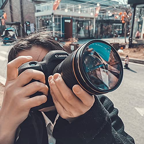 Jorixxy Pentaprism Filter Special Effects 77Mm Fx Glass Dazzling Film Large Screen Anamorphic Dslr Video Photography Camera Acce