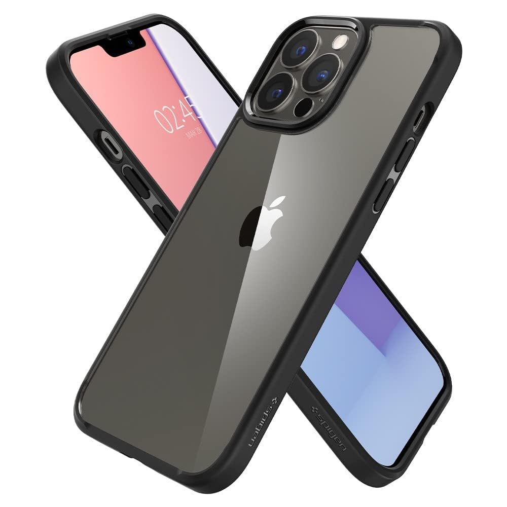 Spigen Ultra Hybrid Designed For Iphone 13 Pro Max Case (2021)   Matte Black