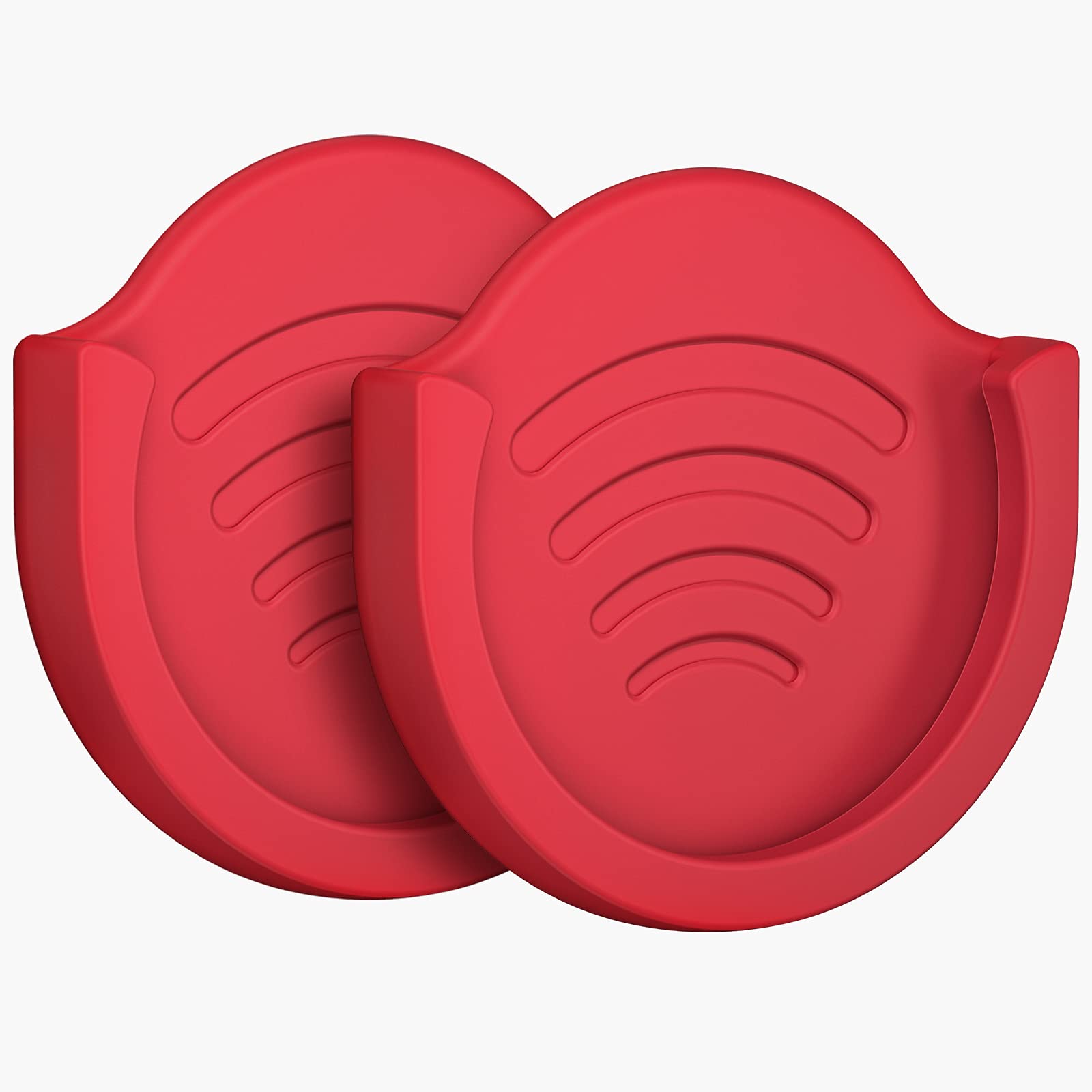 Pop-Tech Grip Mount For Socket User, 2 Pack Silicone Car Phone Holder For Phone Collapsible Grip/Stand With 3M Sticker Pads Repl