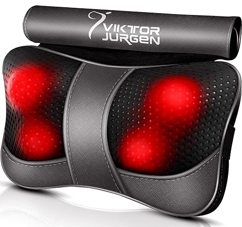 Viktor Jurgen Back Massager Gifts For Valentine'S Day/Mother'S Day/Father'S Day/New Year, Neck Massager With Heat, Shiatsu Shoul