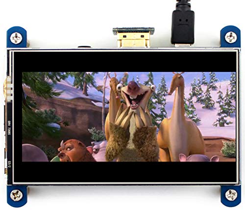 Waveshare 4 Inch Hdmi Lcd 800X480 Resolution Ips Display Resistive Touch Screen For Raspberry Pi 4B/3B+/3B/2B/B+/A+/Zero W,Suppo