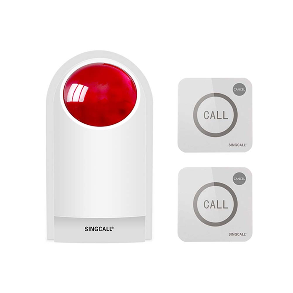 Remote Emergency Strobe Siren Alarm Kit Waterproof Outdoor Loud Panic Sos Warning System For Business Home Shop Hotel School 300