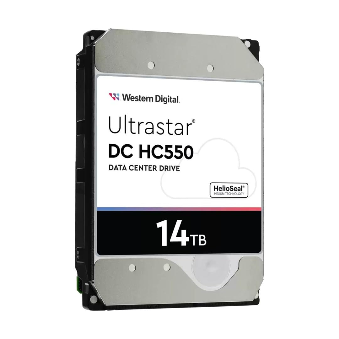 Western Digital Hgst 0F38581 Ultrastar Dc Hc550 14 Tb Hard Drive   3.5 Internal   Sata (Sata/600)   Conventional Magnetic Record