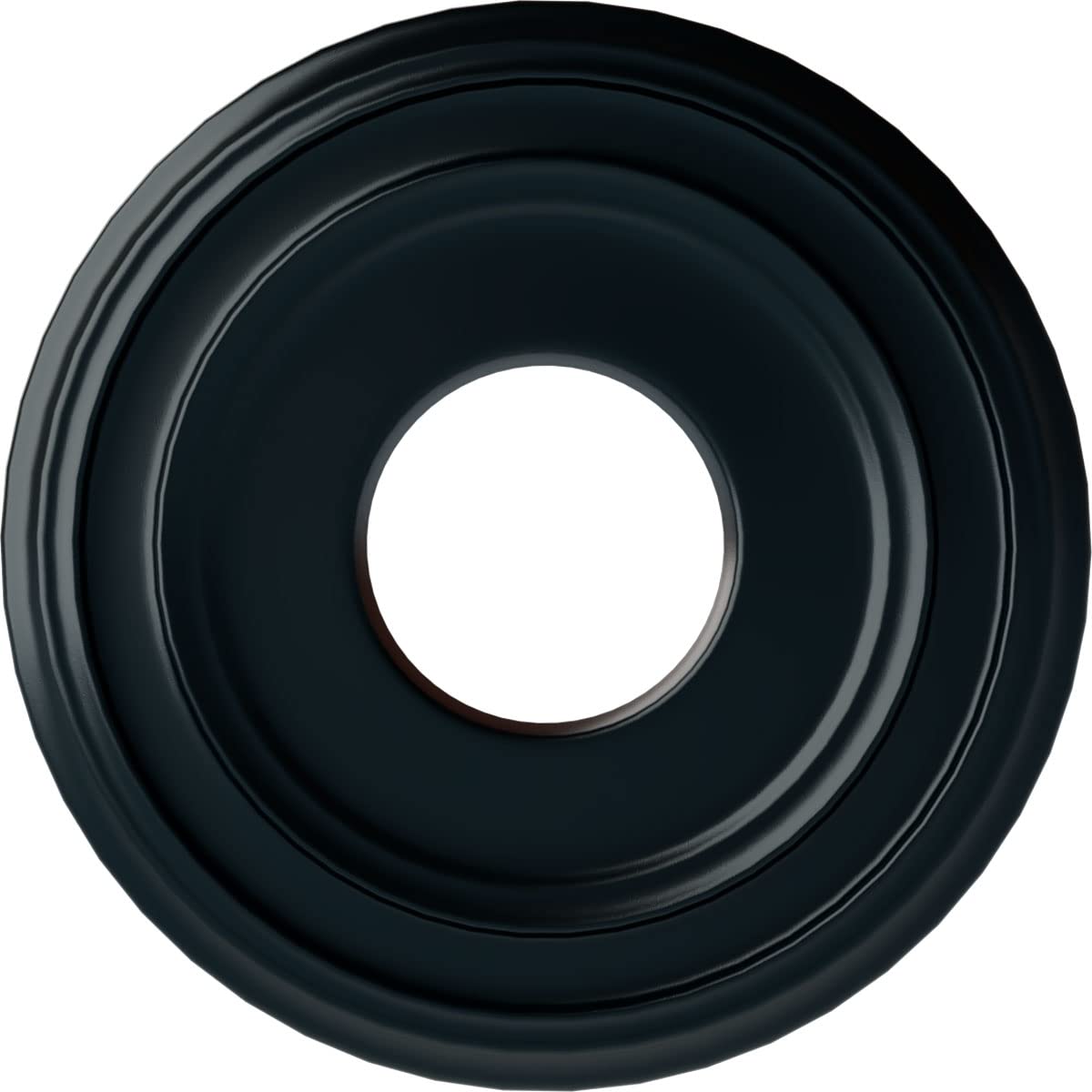 Ekena Millwork CM12CLNSF Classic Ceiling Medallion, Night Shade