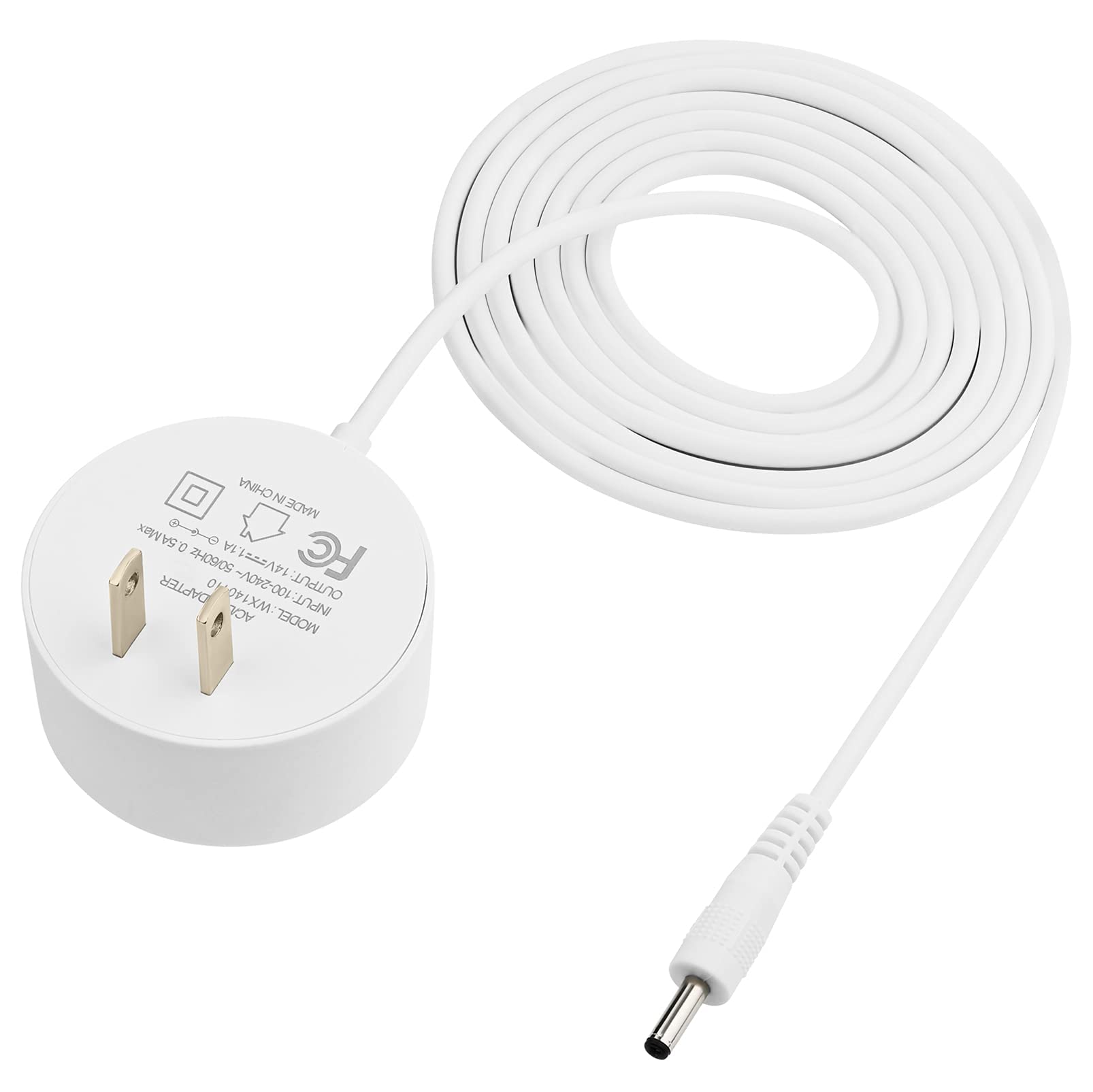 Vebner 6 Foot Power Adapter Compatible With Google Nest Mini, Nest Hub, Nest Wifi Router And Nest Wifi Point Power Cable (Long)