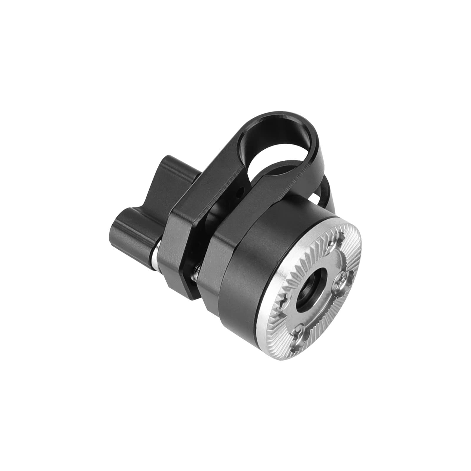 Szrig Single 15Mm Rod Clamp With Rosette Quick Lock And Release For Photo Studio