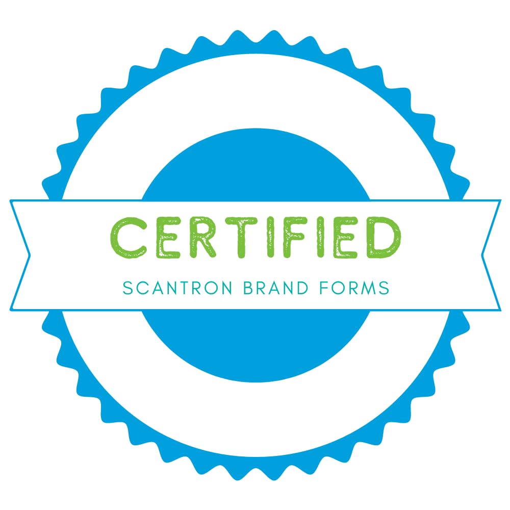 Official Scantron Brand 882 E Answer Sheet (50 Pack)