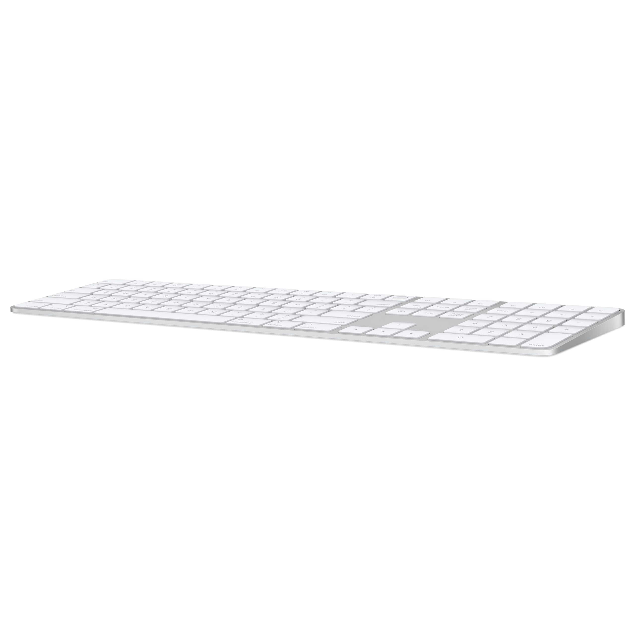 Apple Magic Keyboard With Touch Id And Numeric Keypad: Wireless, Bluetooth, Rechargeable. Works With Mac Computers With Apple Si