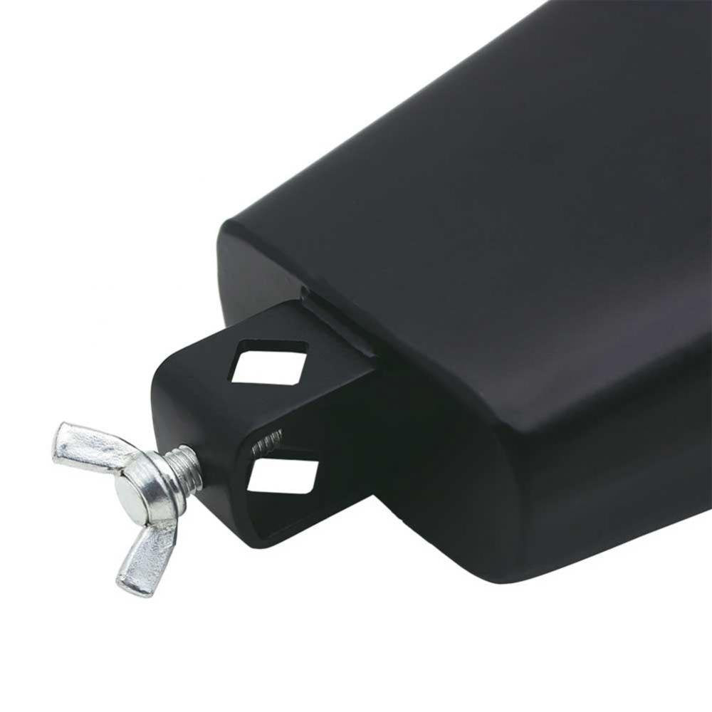 Cowbell Percussion,Plastic Cow Bell,Latin Percussion Cowbell 6 Inch Metal Cowbell Noise Maker With Handle For Drumset Kit Percus